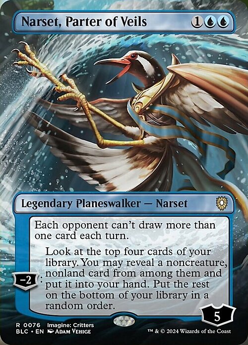 Narset, Parter of Veils Card Front