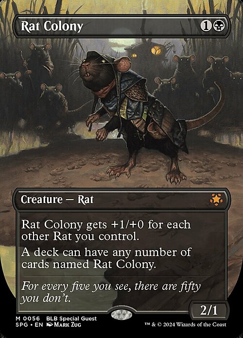 Rat Colony Card Front