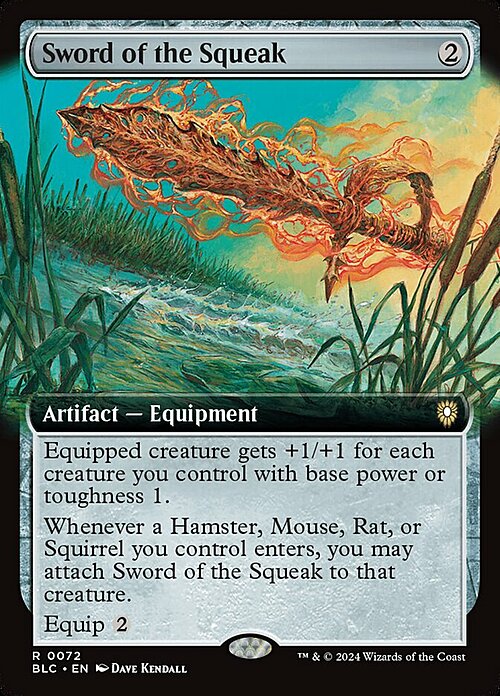 Sword of the Squeak Card Front