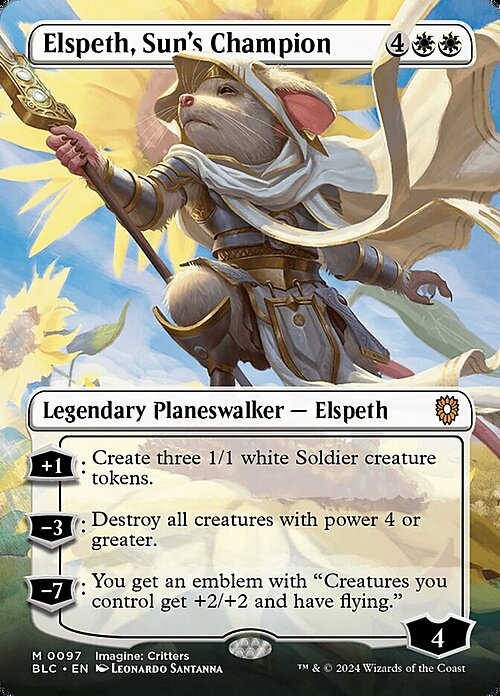 Elspeth, Sun's Champion Card Front