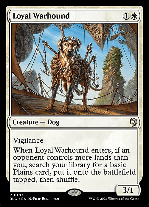 Loyal Warhound Card Front