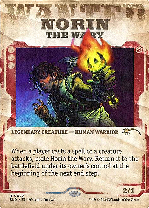 Norin the Wary // Norin the Wary Card Front