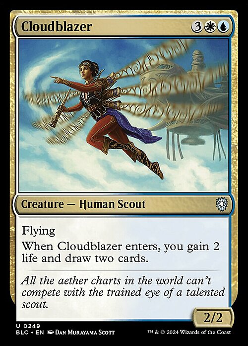 Cloudblazer Card Front