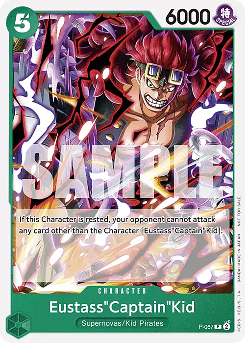 Eustass"Captain"Kid Card Front