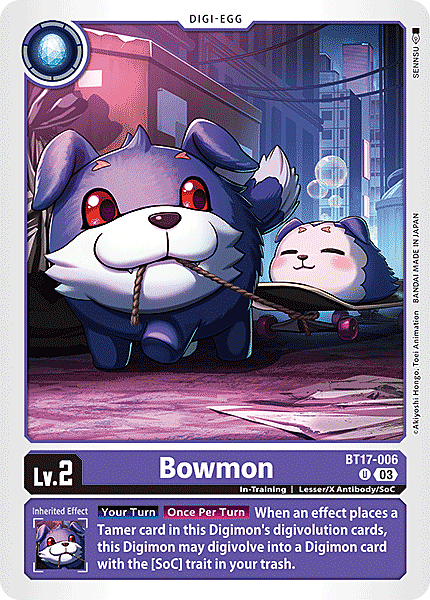 Bowmon Card Front