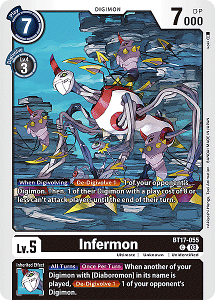 Infermon Card Front