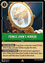 Prince John's Mirror