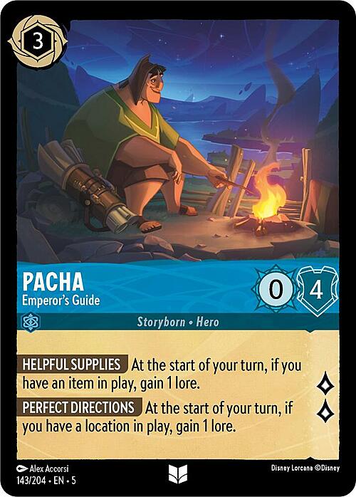 Pacha - Emperor's Guide Card Front