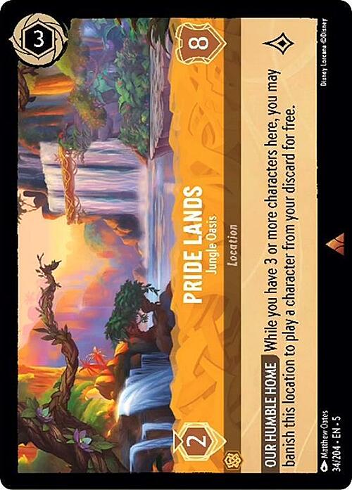 Pride Lands - Jungle Oasis Card Front