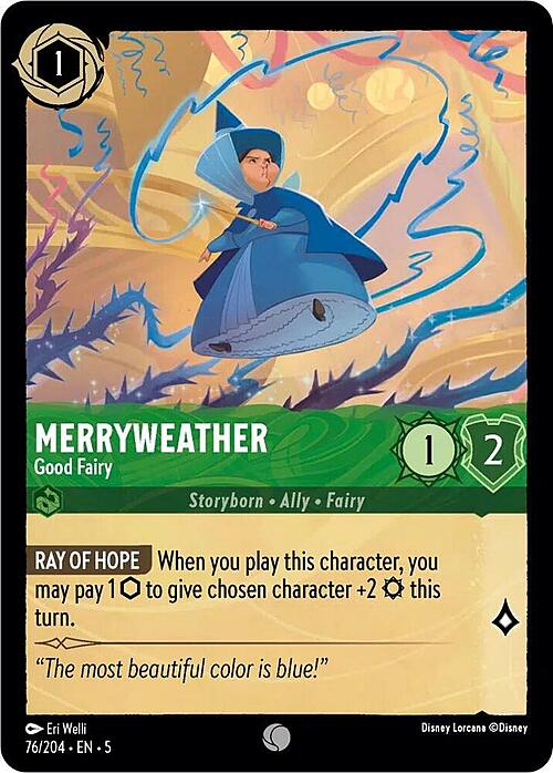 Merryweather - Good Fairy Card Front