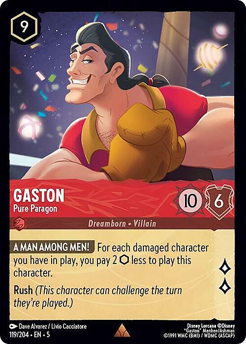 Gaston - Pure Paragon Card Front