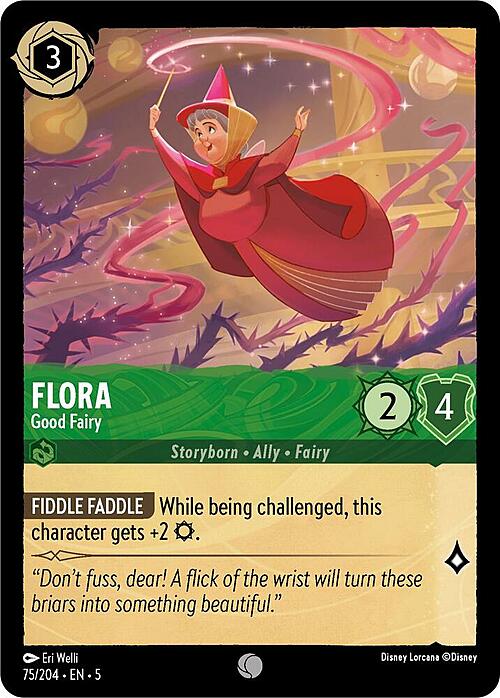 Flora - Good Fairy Card Front