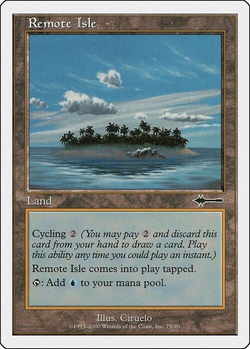 Remote Isle Card Front