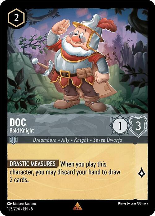 Doc - Bold Knight Card Front