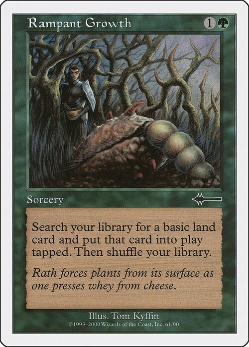 Rampant Growth Card Front