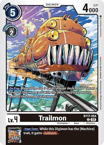 Trailmon Card Front