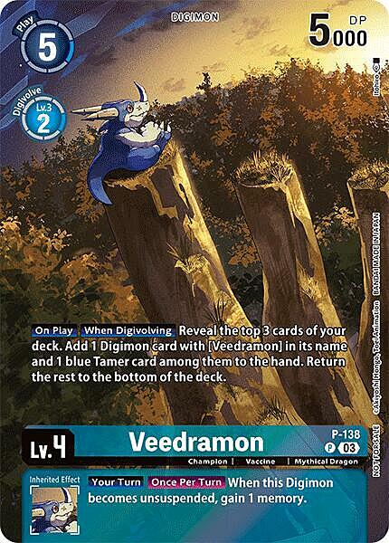 Veedramon Card Front