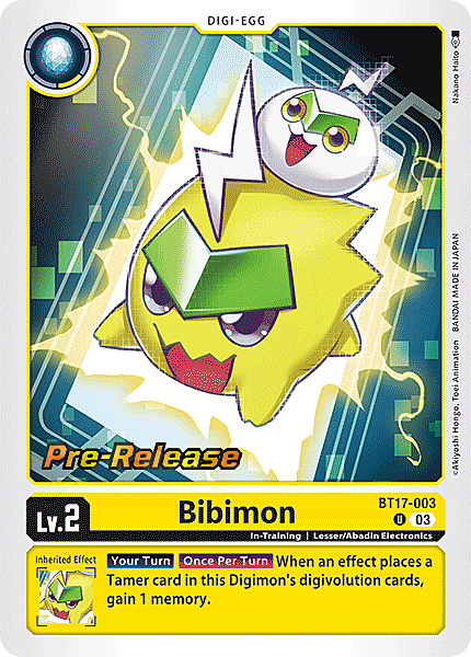 Bibimon Card Front