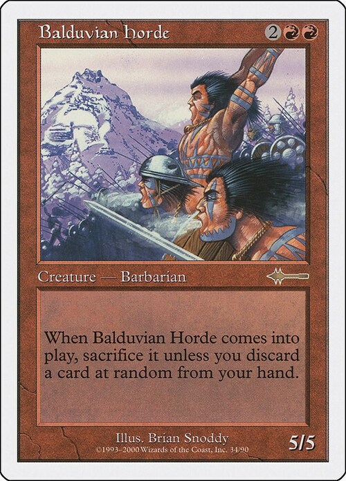 Balduvian Horde Card Front