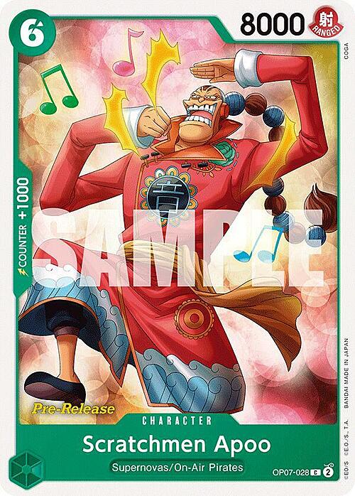 Scratchmen Apoo Card Front