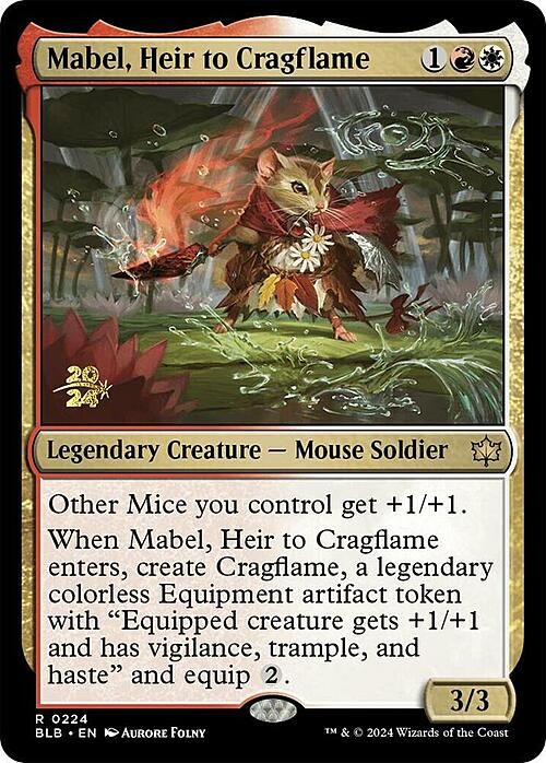 Mabel, Heir to Cragflame Card Front