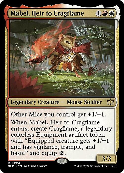 Mabel, Heir to Cragflame Card Front