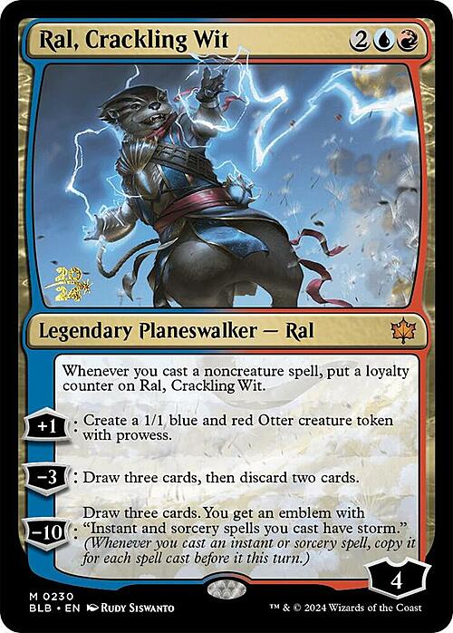 Ral, Crackling Wit Card Front