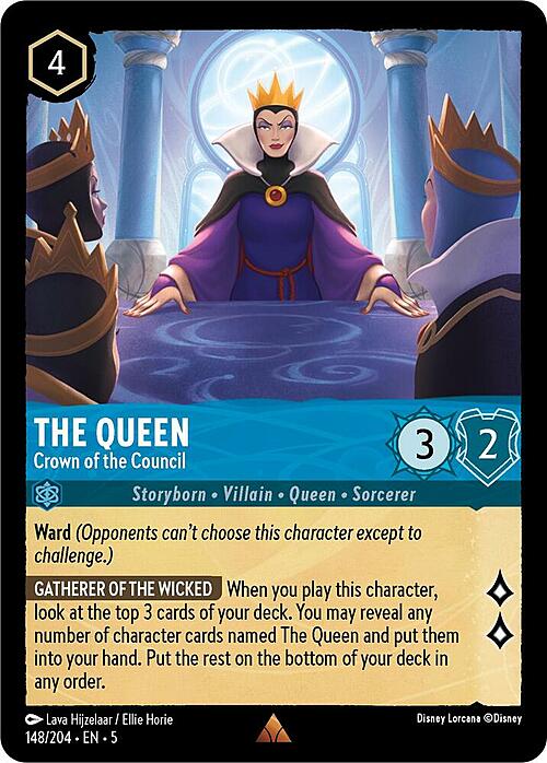 The Queen - Crown of the Council Card Front