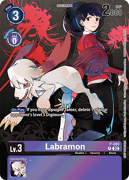 Labramon Card Front