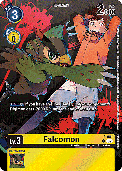 Falcomon Card Front