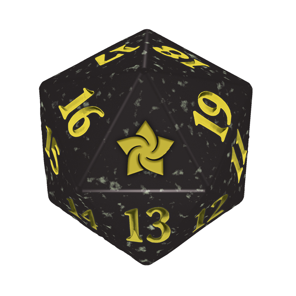 Dado D20 Magic: The Gathering - Cimientos: