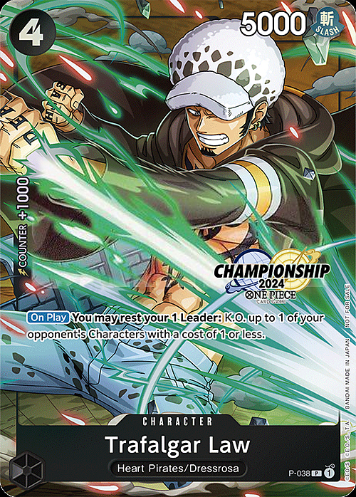 Trafalgar Law Card Front