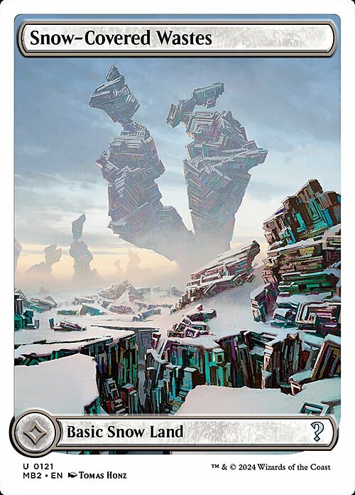 Snow-Covered Wastes Card Front