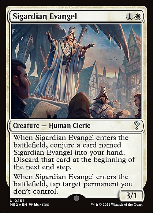 Sigardian Evangel Card Front