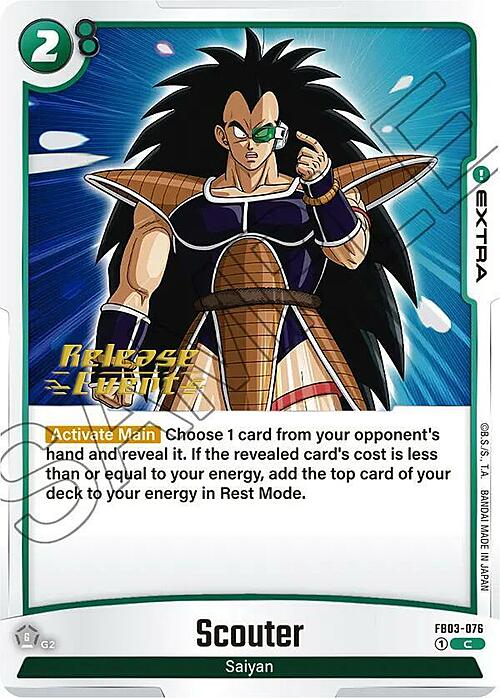 Scouter Card Front