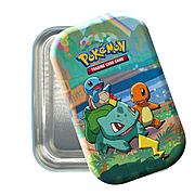 Celebraciones Mini Tins: Kanto Starters Tin vacia