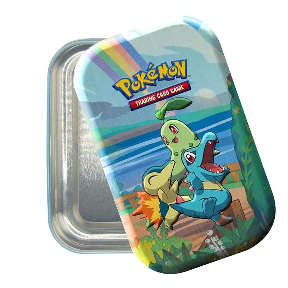 Celebrations Mini Tins: Johto Starters Empty Tin