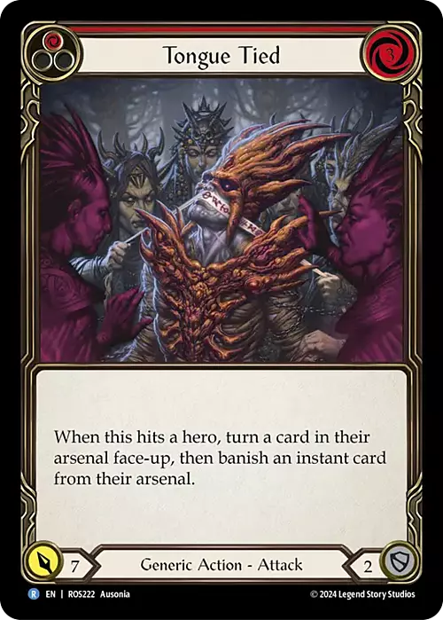 Tongue Tied Card Front