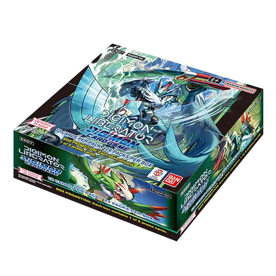 Box di buste di Digimon Liberator