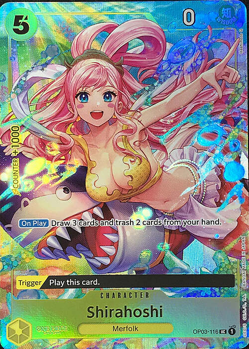 Shirahoshi Card Front