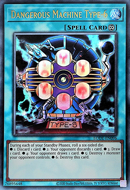 Dangerous Machine Type-6 Card Front