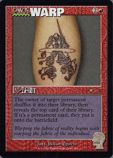 Chaos Warp Card Front