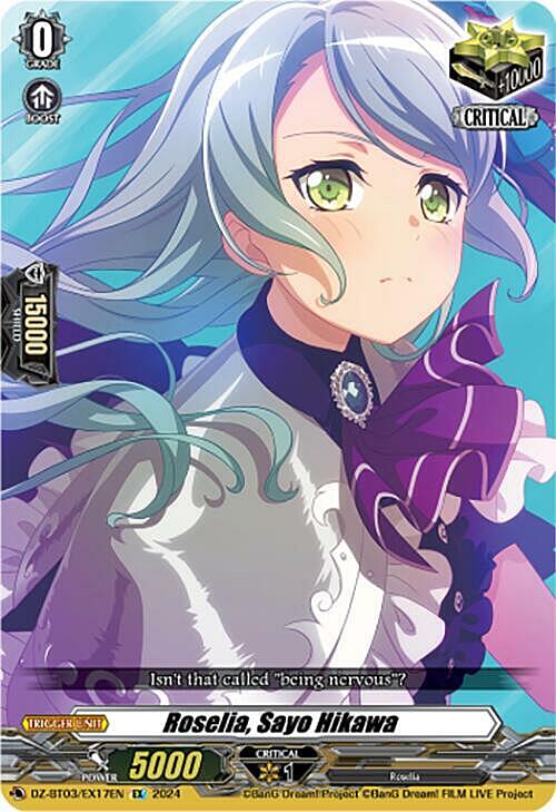 Roselia, Sayo Hikawa Card Front