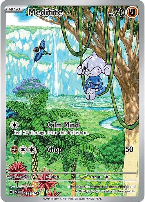 Meditite [Bide | Kick] Card Front