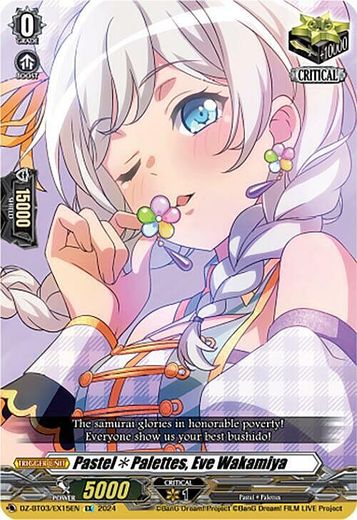 Pastel Palettes, Eve Wakamiya Card Front