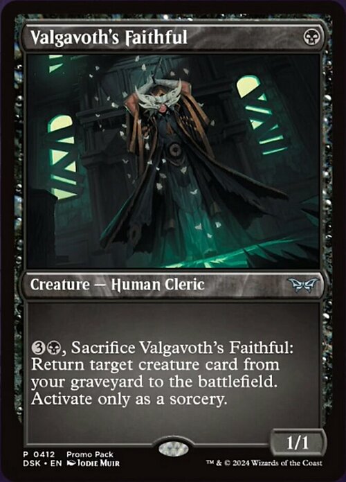 Valgavoth's Faithful Card Front