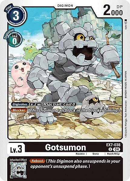 Gotsumon Card Front