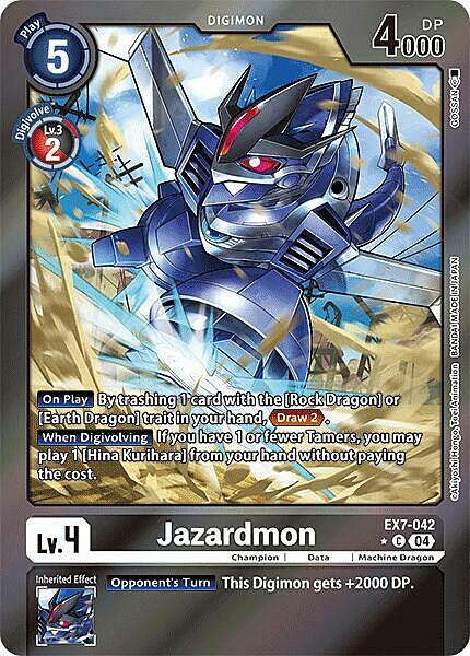 Jazardmon Card Front