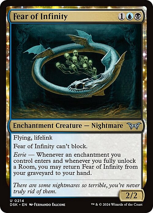 Fear of Infinity Card Front