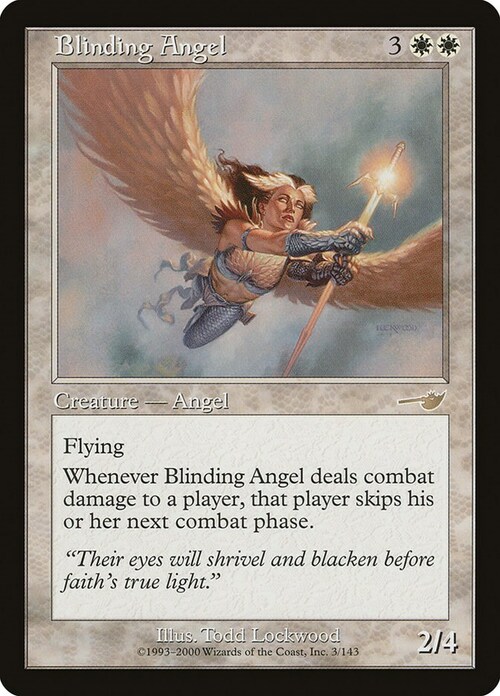 Blinding Angel Card Front